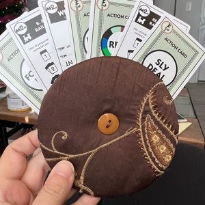 Card Holders ( set of 4) for those who have trouble holding  cards in your hand.